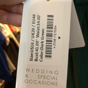 Brand new (never new) bridesmaid dress